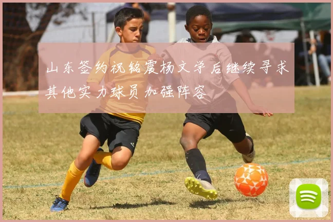 山东签约祝铭震杨文学后继续寻求其他实力球员加强阵容
